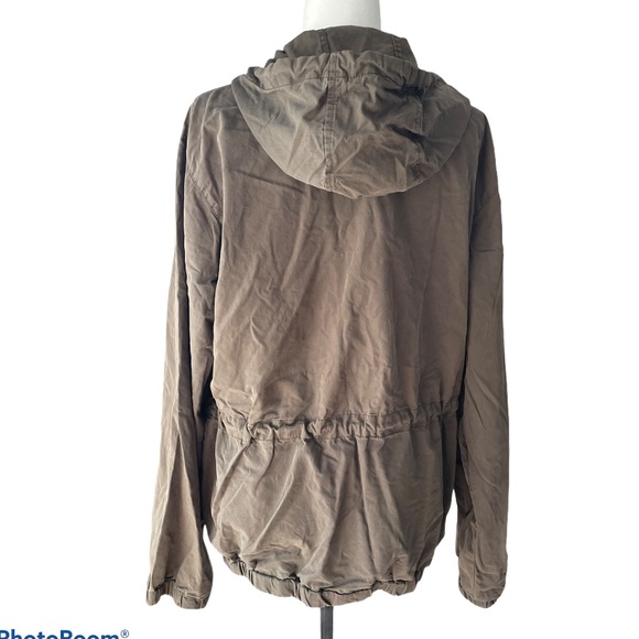 Frank&Oak Army Green Pullover Utility Jacket Sz XL - Picture 4 of 7